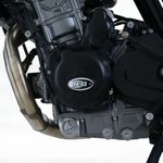  Kurbelgehäusedeckelschutz links (Lichtmaschine) Schwarz Schutz Motor