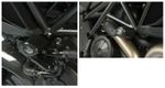  Aero-Crash-Protektoren Schwarz Schutz Motor