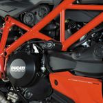  Aero-Crash-Protektoren Schwarz Schutz Motor