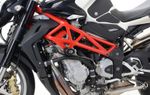  Aero Sturzpads schwarz Schutz Motor