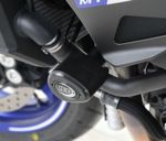  Aero Sturzpads schwarz Schutz Motor