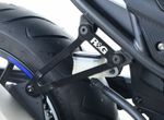 Kit suppression repose pieds Patte fixation de silencieux noir