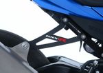 Kit suppression repose pieds Patte de fixation de silencieux noir