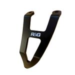 Kit suppression repose pieds Support de silencieux noir