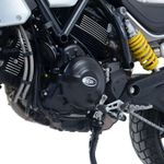  Linke Motorgehäusedeckelschutz (Generator) Schwarz Schutz Motor