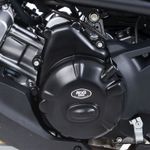 Protection Moteur Couvre-carter gauche (embrayage) Race Series - noir