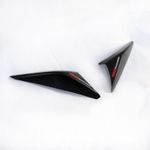 Slider de coque arrière - carbone mat