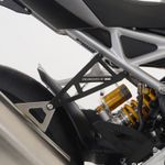Kit suppression repose pieds Support d´échappement silver