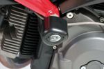  Aero-Crash-Protektoren Schwarz Schutz Motor