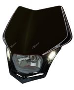 Plaque phare V-Face Led noir