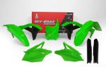  Neon Green/Black Plastics kit