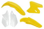 Kit plastiques couleur origine jaune/blanc