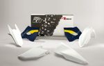 Kit plastiques couleur origine (2016) blanc/bleu/jaune