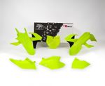 Kit plastiques jaune fluo/noir