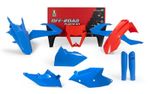  plasticset Vintage blauw/oranje beperkte editie Kunststof kit