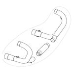  Header Replacement Muffler tip