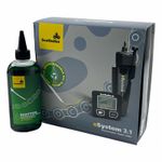  eSystem 3.1 Kettenöler + biologisch abbaubares grünes Schmiermittel Kettenfett