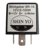  SY-02, 3polig, 12 VDC, 1-100 Watt Blinkerzentrale