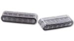 Clignotant LED intégré Shorty,verre teinté