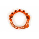  Auspuffflanschschutz orange Auspuffschutz