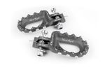 Repose-pieds Hard Rock aluminium titane