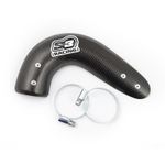 Protection échappement silencieux carbone