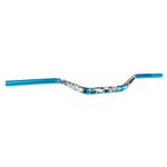 Guidon 50 A BOITE CROSS ALU FATBAR DESIGN DIAM 28,6mm BLEU