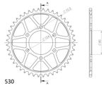 Cour RFE - 488 43 - BLK JTR488 - 43 1 - 5353 43 - Sort 43 tænder Kronhjul