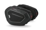 Sacoches cavalières Kit complet - PRO BLAZE H - Avec support - Noir