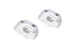  With adjustable offset Ø 22 - Anodised Grey Handlebar riser