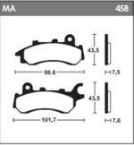 Plaquettes de freins MA458