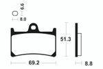  Sintered Metal - MTR134 Brake pads