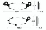  Sintered Metal - MTR204 Brake pads