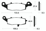 Sintered Metal - MTR205 Brake pads