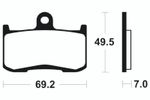  Sintered Metal - MTR282 Brake pads