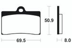  Sintered Metal - MTR66 Brake pads