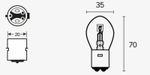  S1 Lampen 12V 25/25W - x10 Bol