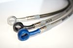 Kit durite de frein Aviation SPEEDBRAKES carbone/raccord rouge