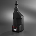  2.5G/10L Black with Black Ripper Cap G3 Jerry can