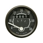 Compteur ROND 60KM - H DIAM 48 mm SUPPORT