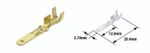Connectique Cosses à fourche mâle Type 110 (100 pcs.)
