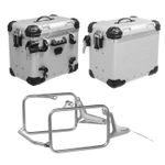 Valise Kit complet ZEGA Evo 45/45 - Support gris inclus - Anodisé gris