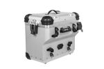 Valise ZEGA Evo X Avec déport 45L - Anodisé gris