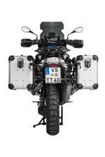 Valise Kit complet ZEGA Evo 38/45 - Support noir inclus - Anodisé gris
