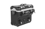 Valise ZEGA Evo X Avec déport 38L - Anodisé noir