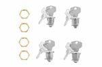 Barillet de bagagerie Pour ZEGA Pro2/ZEGA Pro/ZEGA Mundo - lot de 4