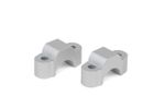 Rehausseur de guidon 20 mm - Argent