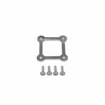  Hoog montage spacer - Zilver Spatbord