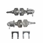 Barillet de bagagerie Plug & Travel - pour support de valise VARIO - Argent