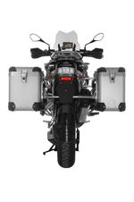  ZEGA Pro 38/45 - Grauer Halter inklusive - Grau eloxiert Seitenkoffer